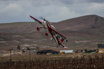 aircraft in flight