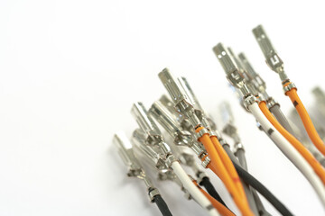 【電線加工】端子付きの電線【工業】