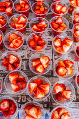 Group of fresh strawberries Group of fresh strawberries