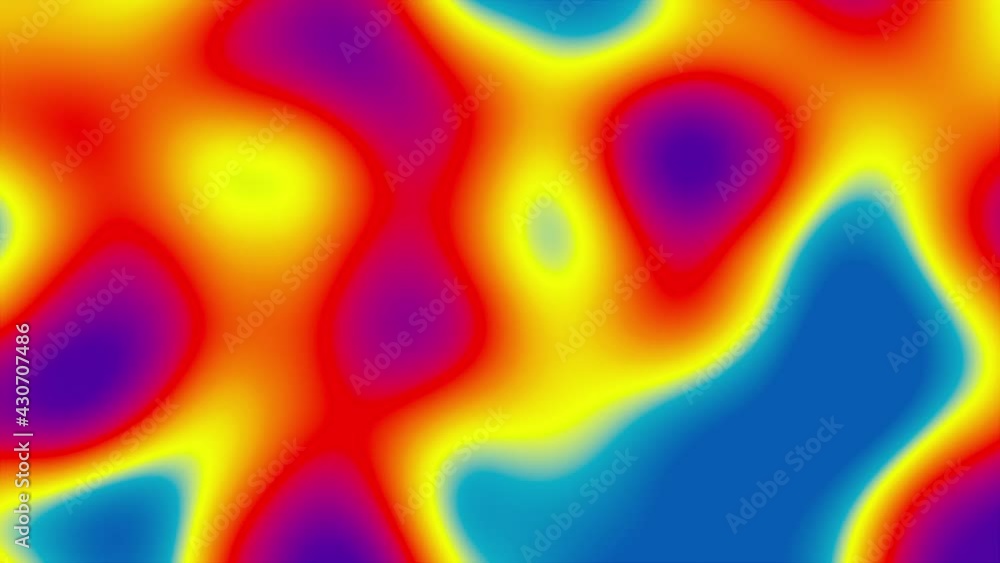 Poster elongated geometric 3d render drops with bright psychedelic designs and pigments blur. floating dyna