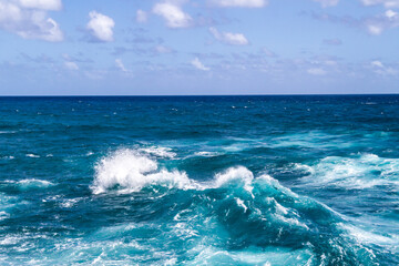 Fototapeta premium waves on the sea