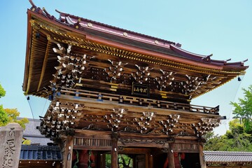 東京都足立区　西新井大師（總持寺）山門	