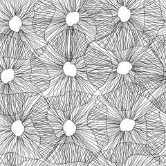 seamless pattern with flowers