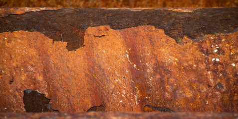 Rusty metal texture Suitable for use as a background.