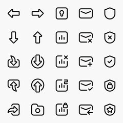 Ui icons User Interface Icons Outline