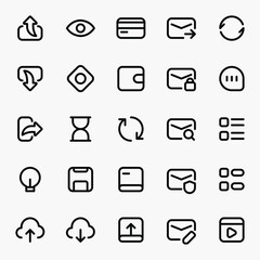 Ui icons User Interface Icons Outline