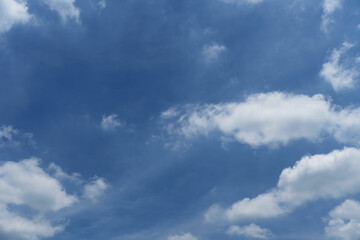 Fototapeta na wymiar Beautiful cloud with blue sky natural background