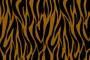 Tiger Pattern Illustration