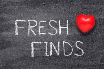 fresh finds heart