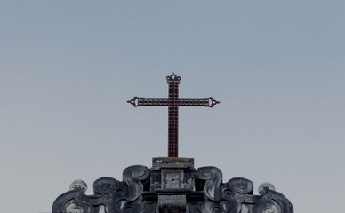 cross in the sky