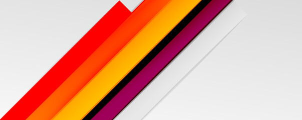 Color abstract lines trendy geometric background for business or technology presentation, internet poster or web brochure cover, wallpaper