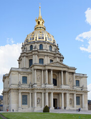 View of the House of Disabled from the bottom point. Near the building visitors can see