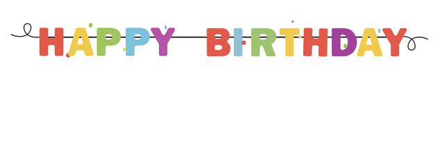 Happy Birthday Banner, Background