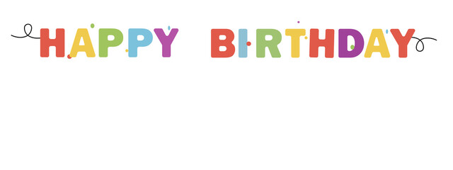 Happy Birthday Banner, Background