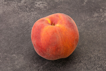 Fresh ripe sweet peach fruit