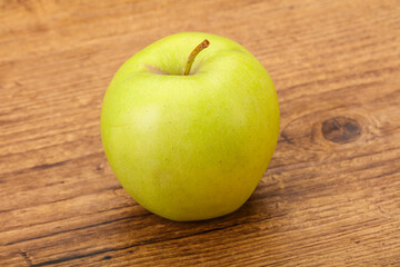 Ripe and sweet green apple