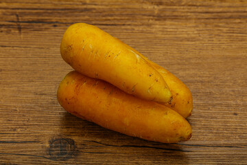 Natural food - Raw Yellow carrot