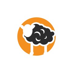 sheep vector icon illustration design