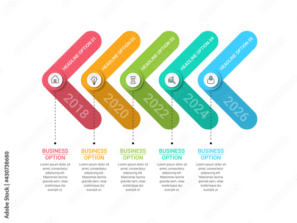 Poster infographic templates for business vector illustration. can be used for diagram infograph chart busi