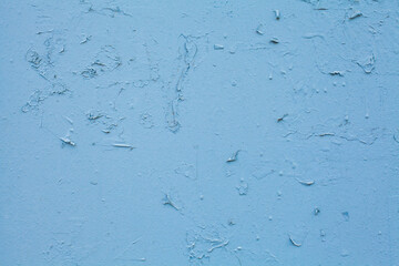 Blue stucco texture abstract background, retro and vintage texture concept