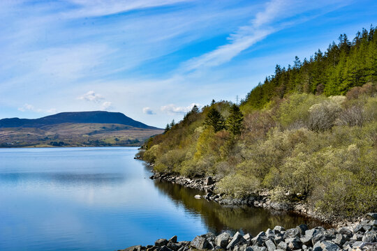 Llyn Celyn Reservoir, Snowdonia, Wales, U.K.