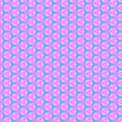 seamless pattern with pink circles
