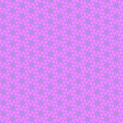 seamless background with pink flowers
