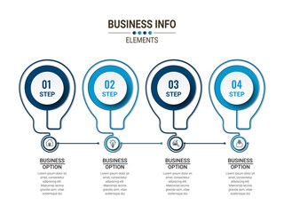 business concept timeline. Infograph template. Can be used for process, presentations, layout, banner,info graph.