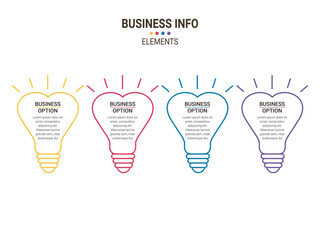 Vector Business infographics. Financial analysis data graphs and diagram, marketing statistic workflow modern business presentation elements vector investment progress icon.