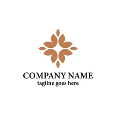 floral logo template