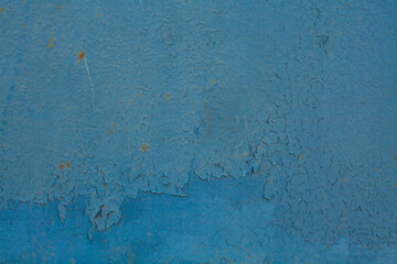 Blue grunge stucco wall background