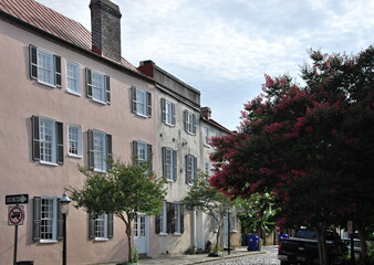 Historisches Bauwerk in de Altstadt von Charleston South Carolina