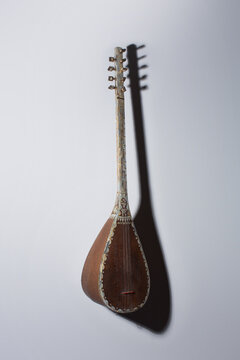 Azerbaijan national musical instrument saz
