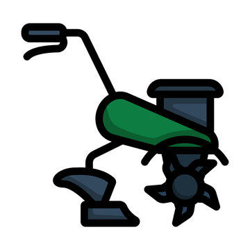 recommend clip art: Garden Tiller Icon