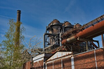 Fototapeta premium Industrie Duisburg Ruhrgebiet