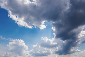 Fototapeta na wymiar Cumulus clouds