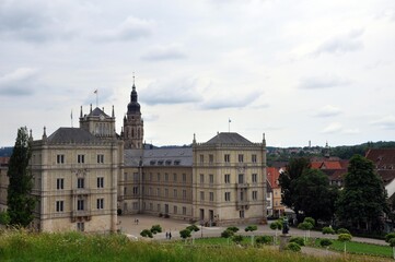 Fototapeta na wymiar Schloss Ehrenfeld Coburg