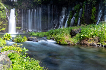 静岡　白糸の滝
