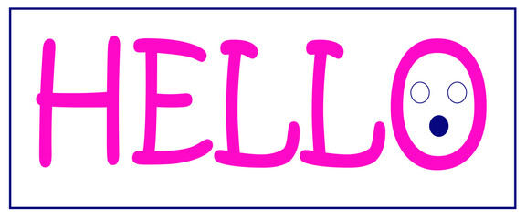 Hello Speech Message Text Hello,Hi, Hello. Banner, speech bubble, poster and sticker concept with text Hello, Button Speech bubbles with dialog words.