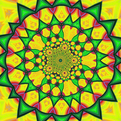 Abstract mandala style pattern 