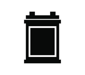 Car battery icon