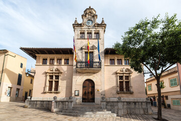 Obraz premium Alcúdia city in Mallorca, Spain Balearic Islands