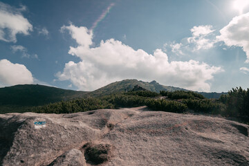 Summer Mountains Landscape 