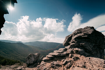 Summer Mountains Landscape 