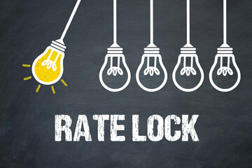 Fototapeta premium Rate Lock