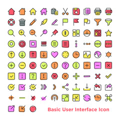 Basic User Interface Icons