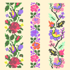 seamless floral ornament
