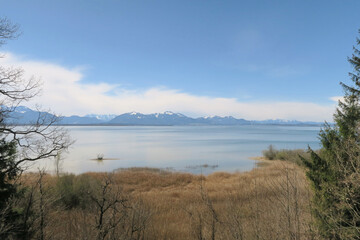 Mit dem Rad rund um den Chiemsee: Bei Seebruck