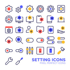 Setting Icons
