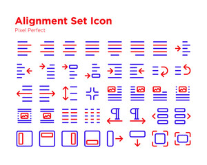 Alignment Set Icon